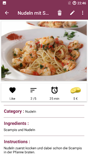 Food Recipe App free - Cookbook Recipes Screenshot 3