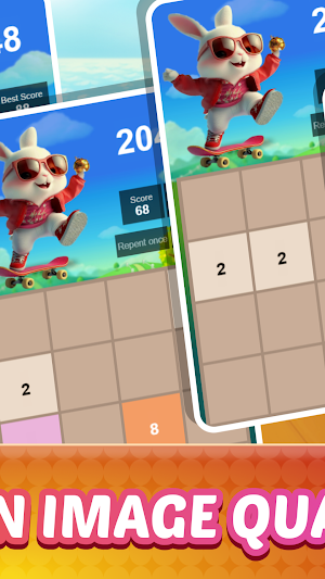 2048 raabbsit Screenshot 2