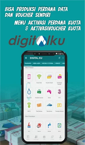 DIGITALKU : Aplikasi Pulsa Screenshot 2