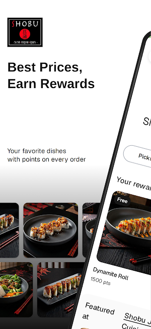 Shobu Japanese Cuisine Screenshot 0
