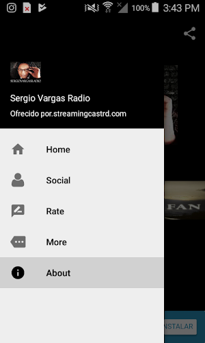 Sergio Vargas Radio Screenshot 1