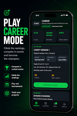 DartJourney: Darts Career Screenshot 1