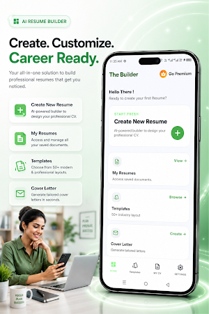 AI CV Maker & Cover Letter Screenshot 0