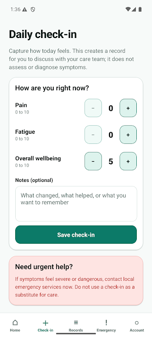 Sickle Care Hub Screenshot 0