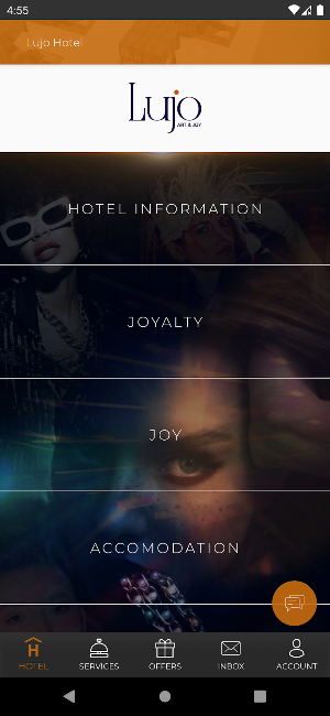 Lujo Hotel Screenshot 0