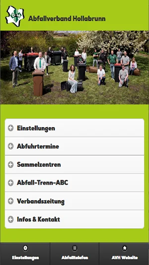 Abfallverband Hollabrunn Screenshot 0