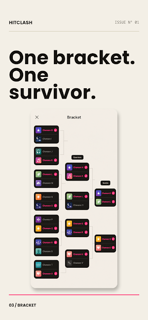 HitClash: Music Battle Bracket Screenshot 2