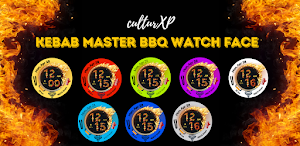Kebab Master BBQ Watch Face Screenshot 1