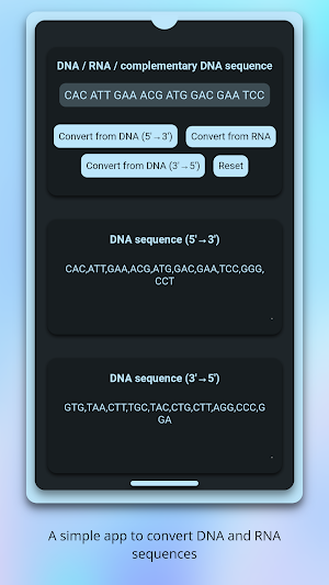 DNA2RNA Screenshot 0