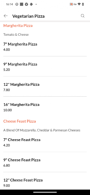 Pizzarella Screenshot 2