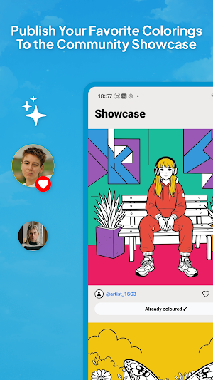 Colori - Coloring Book Pages Screenshot 3