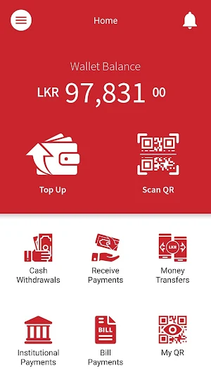 eZ Cash Merchant App Screenshot 0