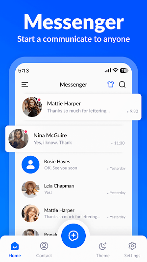 Messages App Screenshot 1