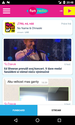 Fun rádio Slovensko Screenshot 0