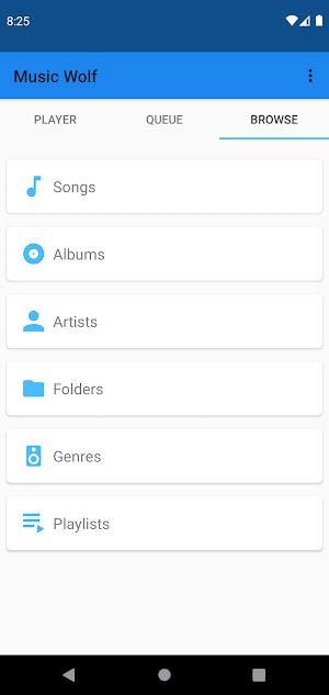 Music Wolf - Audio Player Screenshot 2