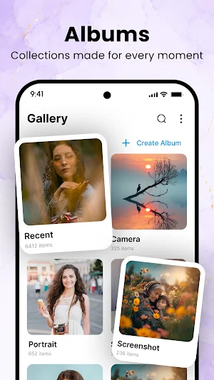 Gallery : Photo Vault, Album Screenshot 2