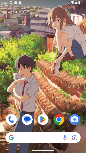 A Whisker Away Wallpaper Screenshot 1