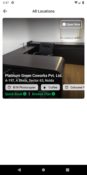 Platinum Green Coworks Screenshot 2