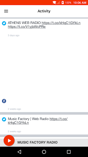 MUSIC FACTORY RADIO Screenshot 1