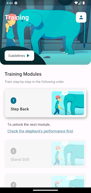 H-ELP Modern Elephant Training Screenshot 1
