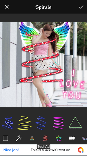 Neon Photo Editor Screenshot 1