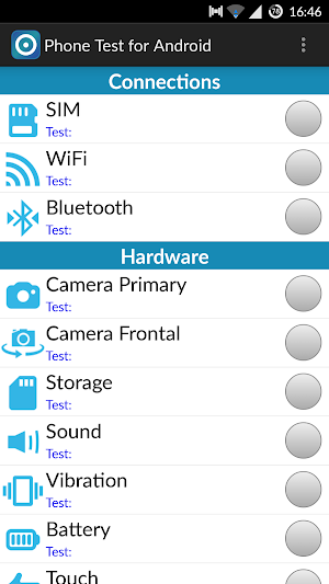 Phone Test for Android Screenshot 0