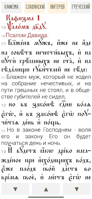 Псалтирь Screenshot 1
