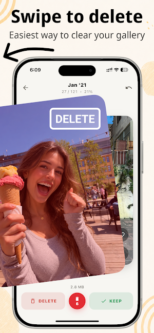 Swipe Clean Phone: Declutter Screenshot 1