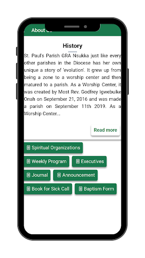 St Paul's Parish GRA, Nsukka Screenshot 1