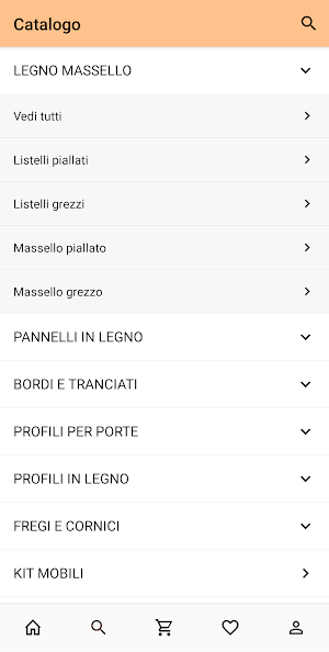 Cardigliano Legnami Screenshot 1