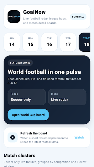 GoalNow: Live Soccer Scores Screenshot 0