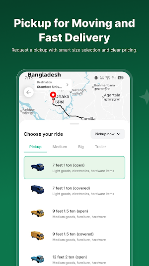 Arohon - Request a Ride Screenshot 3