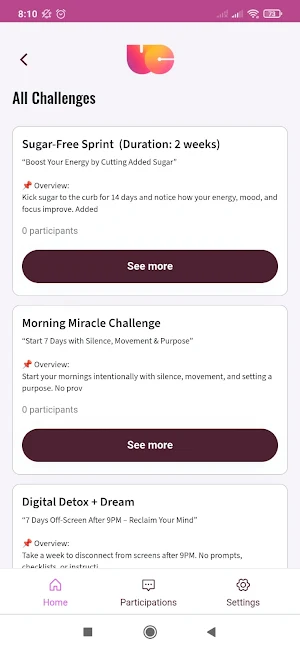 United Challenges Screenshot 2