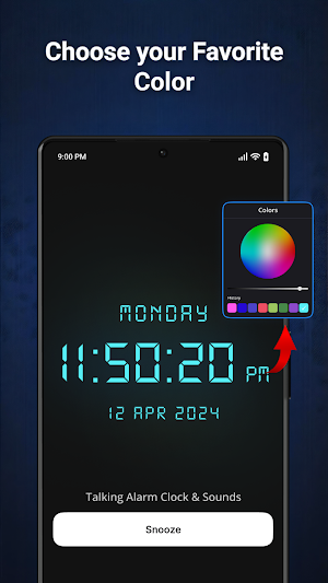 Digital Alarm Clock Screenshot 3