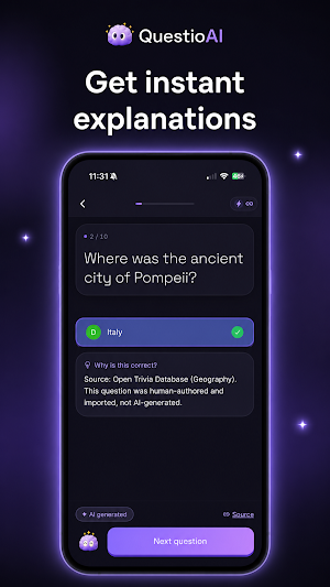 QuestioAI Screenshot 1
