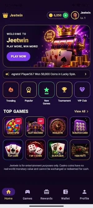Jeetwin Screenshot 0