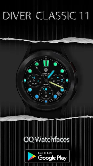 Diver Classic 11 Black Chrono Screenshot 1
