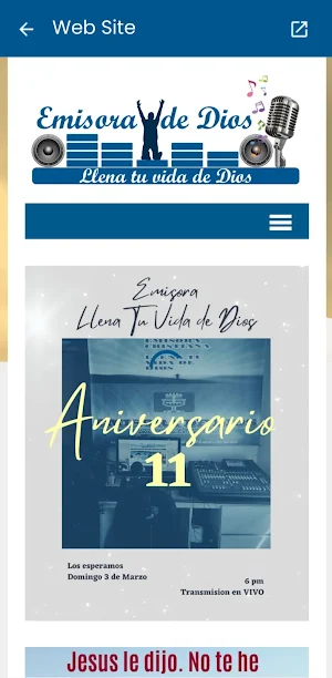 Emisora de Dios Screenshot 2