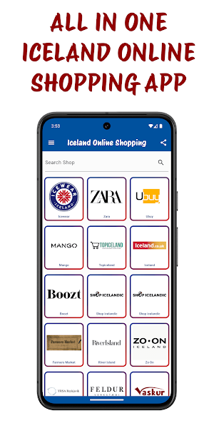 Iceland Online Shopping App Screenshot 0