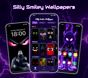 Funny HD Smiley Wallpapers Screenshot 0