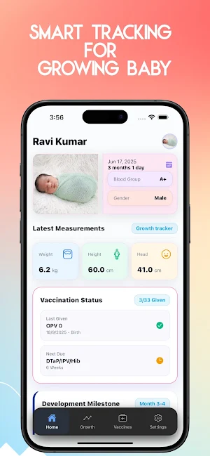 BabyBloom: Baby Growth Tracker Screenshot 0