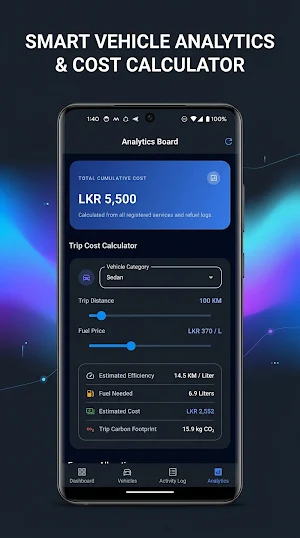 Vehicle Expense Tracker: Fuel Screenshot 1