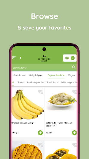 Better Life Market Screenshot 1