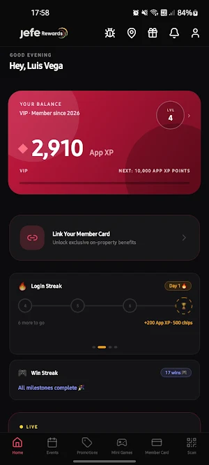 Jefe Rewards Screenshot 0