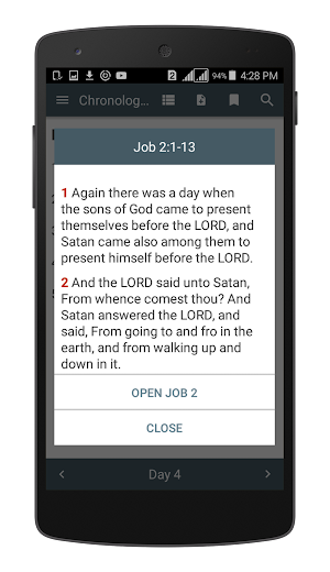 Chronological Bible Reading Plan Screenshot 2