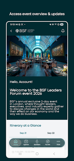BSF Leaders Forum Screenshot 0