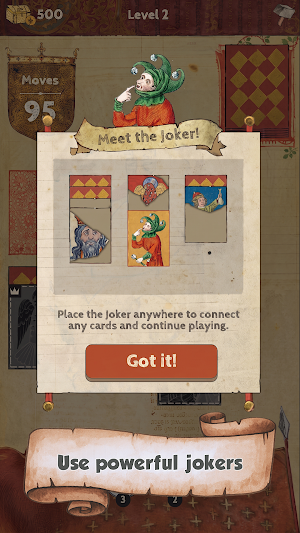 Medieval Solitaire Screenshot 2