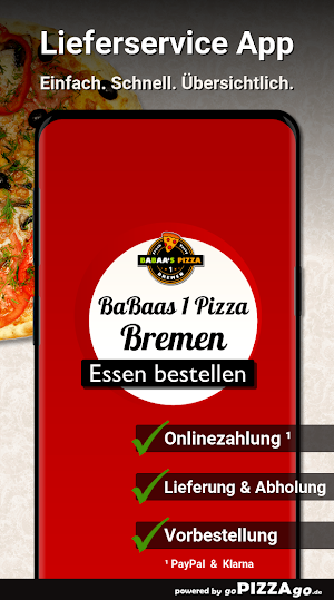 BaBaas 1 Pizza Bremen Screenshot 0