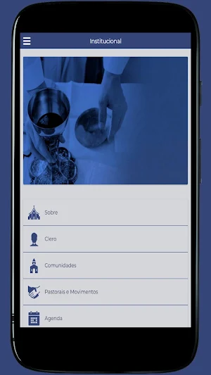 Aplicativo Paroquial Screenshot 1