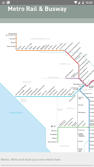 Los Angeles Metro and Bus Screenshot 1